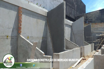 Foto - AVANÇAM AS OBRAS DO MERCADO MUNICIPAL BEIRA RIO