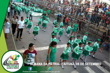 Foto - DIA DA RAÇA NA AVENIDA GETÚLIO VARGAS.