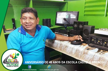 Foto - A ESCOLA MUNICIPAL CASTELO BRANCO