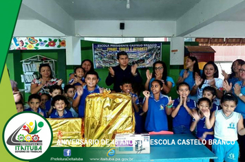Foto - A ESCOLA MUNICIPAL CASTELO BRANCO