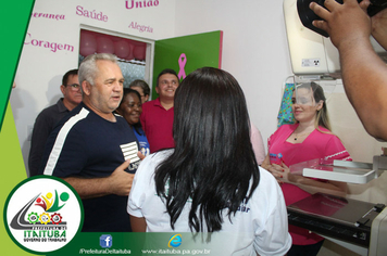 Foto - A SAÚDE DE ITAITUBA RECEBE O OUTUBRO ROSA COM A INAUGURAÇÃO DO MAMÓGRAFO