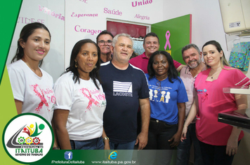 Foto - A SAÚDE DE ITAITUBA RECEBE O OUTUBRO ROSA COM A INAUGURAÇÃO DO MAMÓGRAFO