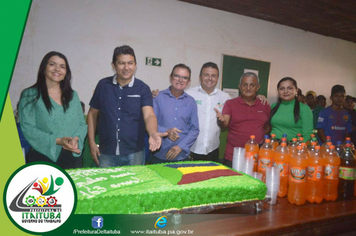 Foto - A SEMINFRA comemora em grande estilo os 163 anos de Itaituba