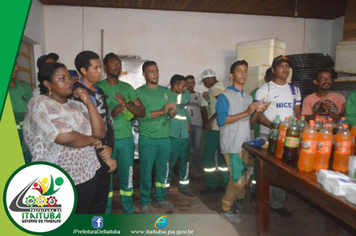 Foto - A SEMINFRA comemora em grande estilo os 163 anos de Itaituba