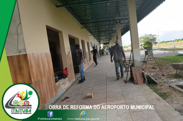 Foto - AEROPORTO DE ITAITUBA RECEBE REFORMAS E ADEQUAÇÕES