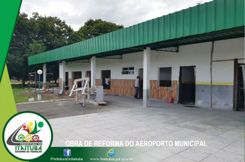 Foto - AEROPORTO DE ITAITUBA RECEBE REFORMAS E ADEQUAÇÕES