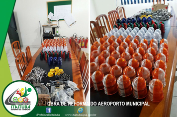 Foto - AEROPORTO DE ITAITUBA RECEBE REFORMAS E ADEQUAÇÕES