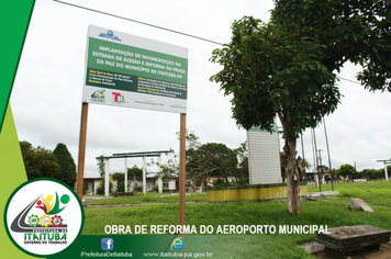 Foto - AEROPORTO DE ITAITUBA RECEBE REFORMAS E ADEQUAÇÕES