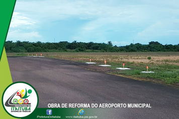 Foto - AEROPORTO DE ITAITUBA RECEBE REFORMAS E ADEQUAÇÕES