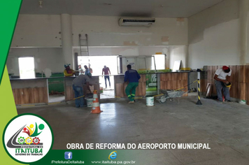 Foto - AEROPORTO DE ITAITUBA RECEBE REFORMAS E ADEQUAÇÕES
