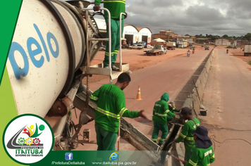 Foto - AVANÇAM AS OBRAS DE DUPLICAÇÃO NO TRECHO URBANO DA RODOVIA TRANSAMAZÔNICA