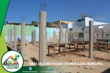 Foto - AVANÇAM AS OBRAS DO MERCADO MUNICIPAL BEIRA RIO