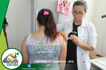 Foto - CAMPANHA DE VACINAÇÃO CONTRA A GRIPE