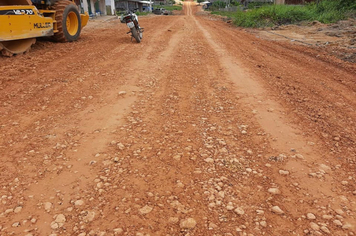 Foto - CASCALHAMENTO PARA AS VIAS DO DISTRITO DE MORAES ALMEIDA