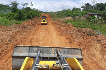 Foto - CASCALHAMENTO PARA AS VIAS DO DISTRITO DE MORAES ALMEIDA