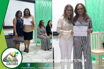 Foto - CERIMÔNIA DE DIPLOMAÇÃO DOS CONSELHEIROS TUTELARES