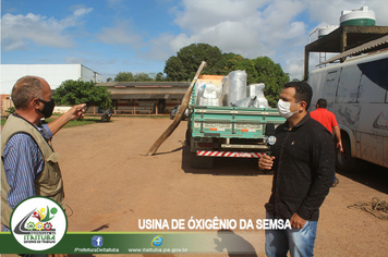 Foto - CHEGA A ITAITUBA O RESTANTE DO MATERIAL PARA CONCLUIR