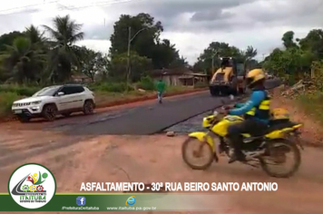 Foto - COM PARTE DA DRENAGEM SUBTERRÂNEA DA “LAGOA