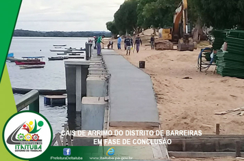 Foto - COMUNIDADE DE BARREIRAS RECEBE COMITIVA DO PREFEITO