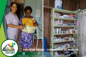 Foto - COMUNIDADE DO MARUPÁ PELA PRIMEIRA VEZ GANHA POSTO