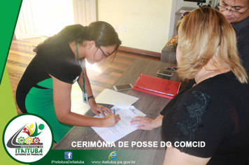 Foto - CONSELHO DA CIDADE TOMA POSSE