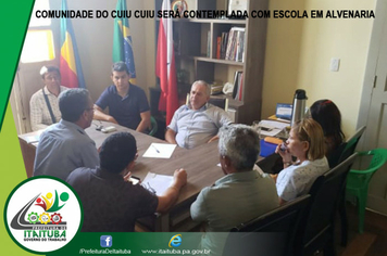 Foto - CUIU CUIU SERÁ CONTEMPLADA COM ESCOLA EM ALVENARIA