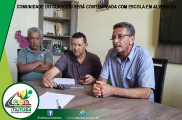 Foto - CUIU CUIU SERÁ CONTEMPLADA COM ESCOLA EM ALVENARIA