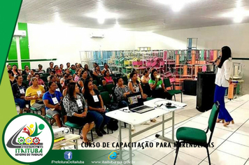 Foto - CURSO DE CAPACITAÇÃO PARA MERENDEIRAS