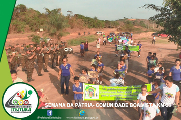 Foto - DESFILE ESCOLAR NA COMUNIDADE BOA VISTA (KM 28)