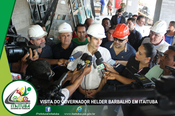 Foto - EM VISITA À ITAITUBA GOVERNO DO ESTADO