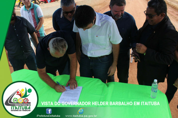 Foto - EM VISITA À ITAITUBA GOVERNO DO ESTADO