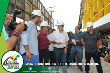 Foto - EM VISITA À ITAITUBA GOVERNO DO ESTADO