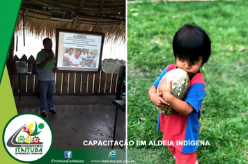 Foto - ENCONTRO DE CAPACITAÇÃO EM ALDEIA INDÍGENA