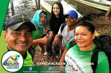 Foto - ENCONTRO DE CAPACITAÇÃO EM ALDEIA INDÍGENA