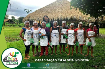 Foto - ENCONTRO DE CAPACITAÇÃO EM ALDEIA INDÍGENA