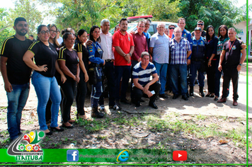 Foto - ENTREGA DE VIATURA AO COMTRI