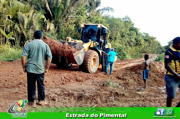Foto - ESTRADA DE PIMENTAL