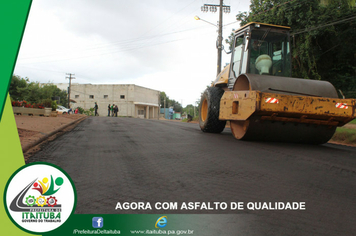 Foto - ESTRADA DO PAREDÃO RECEBE ASFALTAMENTO