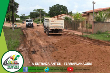 Foto - ESTRADA DO PAREDÃO RECEBE ASFALTAMENTO