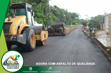 Foto - ESTRADA DO PAREDÃO RECEBE ASFALTAMENTO
