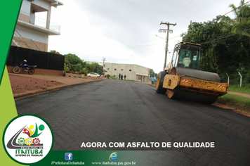 Foto - ESTRADA DO PAREDÃO RECEBE ASFALTAMENTO