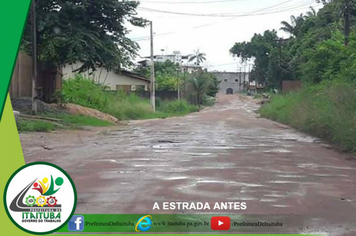 Foto - ESTRADA DO PAREDÃO RECEBE ASFALTAMENTO