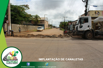 Foto - EXECUÇÃO DE TRABALHOS DE CANALETAS