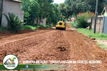 Foto - INFRAESTRUTURA NA SEDE E NO INTERIOR DO MUNICÍPIO