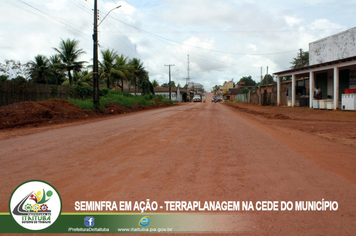 Foto - INFRAESTRUTURA NA SEDE E NO INTERIOR DO MUNICÍPIO