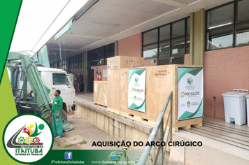 Foto - ITAITUBA É CONTEMPLADA COM ARCO E MESA CIRÚRGICOS