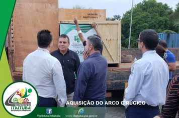 Foto - ITAITUBA É CONTEMPLADA COM ARCO E MESA CIRÚRGICOS
