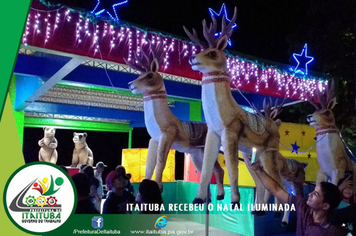 Foto - ITAITUBA RECEBEU O NATAL ILUMINADA