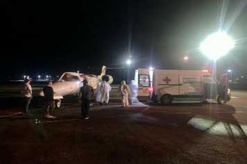 Foto - MAIS UM PACIENTE PORTADOR DO COVID-19 É TRANSFERIDO PARA BELÉM