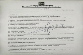 Foto - NOVO DECRETO ALTERA HORÁRIO DO TOQUE DE RECOLHER